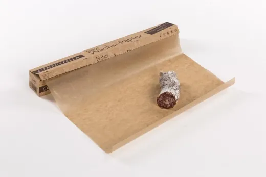 Naturwachspapier 8-m-Rolle